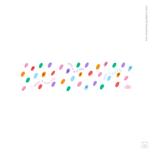 Taza de enamel - Confetti